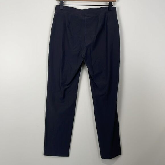 Eileen Fisher Petite Pull On Pants Small Gray Business Casual Work Easy Basics - Picture 5 of 7